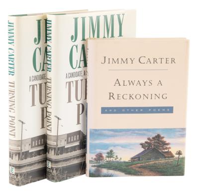 Lot #72 Jimmy Carter (3) Signed Books - Image 1