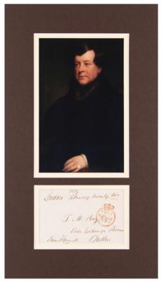 Lot #405 Daniel O'Connell Signed Free Frank - Image 1