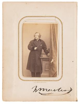 Lot #453 William Thomson, 1st Baron Kelvin Signed Photograph - Image 2