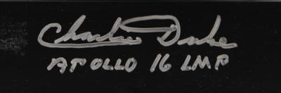 Lot #535 Charlie Duke Signed Apollo Lunar Module Model - Image 2