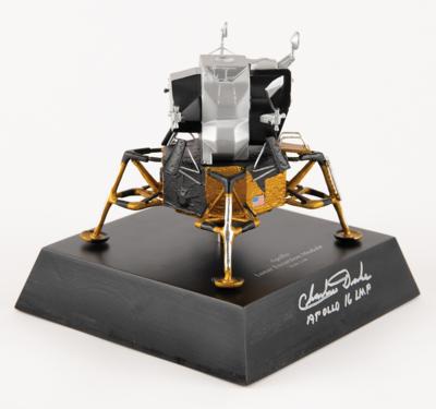 Lot #535 Charlie Duke Signed Apollo Lunar Module Model - Image 3