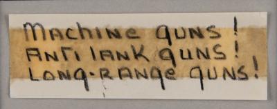 Lot #567 Walt Disney: American weapons factory storyboard drawing from The New Spirit - Image 3