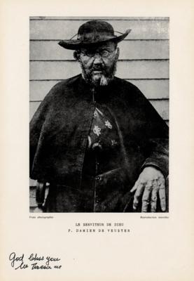 Lot #393 Mother Teresa Signed Print