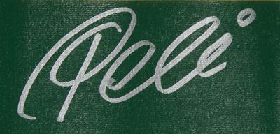 Lot #822 Pele Signed Soccer Jersey - Image 2