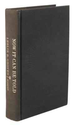 Lot #493 Manhattan Project: Leslie Groves and Tom Ferebee Signed Book - Now It Can Be Told - Image 3