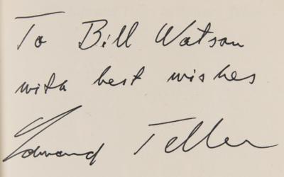 Lot #448 Edward Teller Signed Book - Energy & Conflict: The Life and Times of Edward Teller - Image 2
