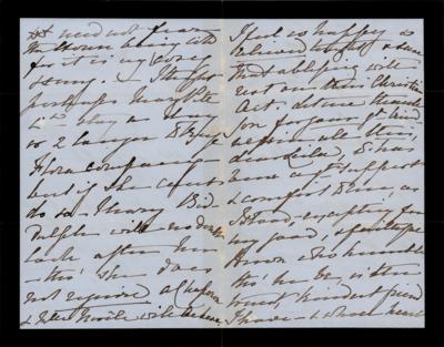 Lot #244 Queen Victoria Autograph Letter Signed - Mentioning Her Personal Attendant, John Brown - Image 2