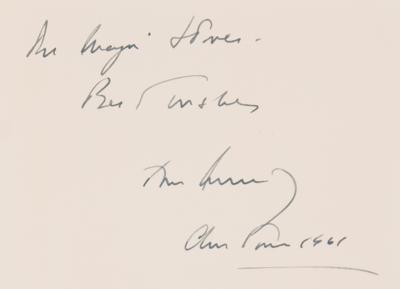 Lot #47 John F. Kennedy Inaugural Address Book (Privately Printed) Signed as President - Presented to the Chief of White House Police - Image 2