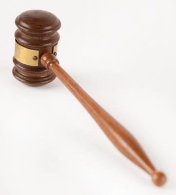 Lot #107 Gerald Ford: Gavel Made from Inaugural Platform Wood - Image 4
