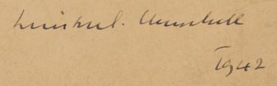 Lot #227 Winston Churchill Signed Photograph Signed During World War II (1942) - Image 2