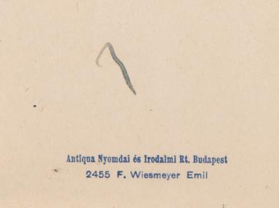 Lot #250 Raoul Wallenberg Signed Schutz-Pass Document - Image 2