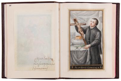 Lot #235 Marie Antoinette and Sisters Signed Hand-Painted Devotional Miniature Book - Image 9