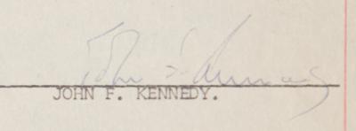 Lot #39 John F. Kennedy 1957 Hyannisport Signed Mortgage Note to Father Joe Sr. - Image 3