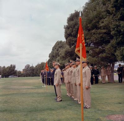 Lot #48 President John F. Kennedy Signed Photograph and Presidential Seal Flag Presented to the Commander of the Marine Corps Recruit Depot - Image 7