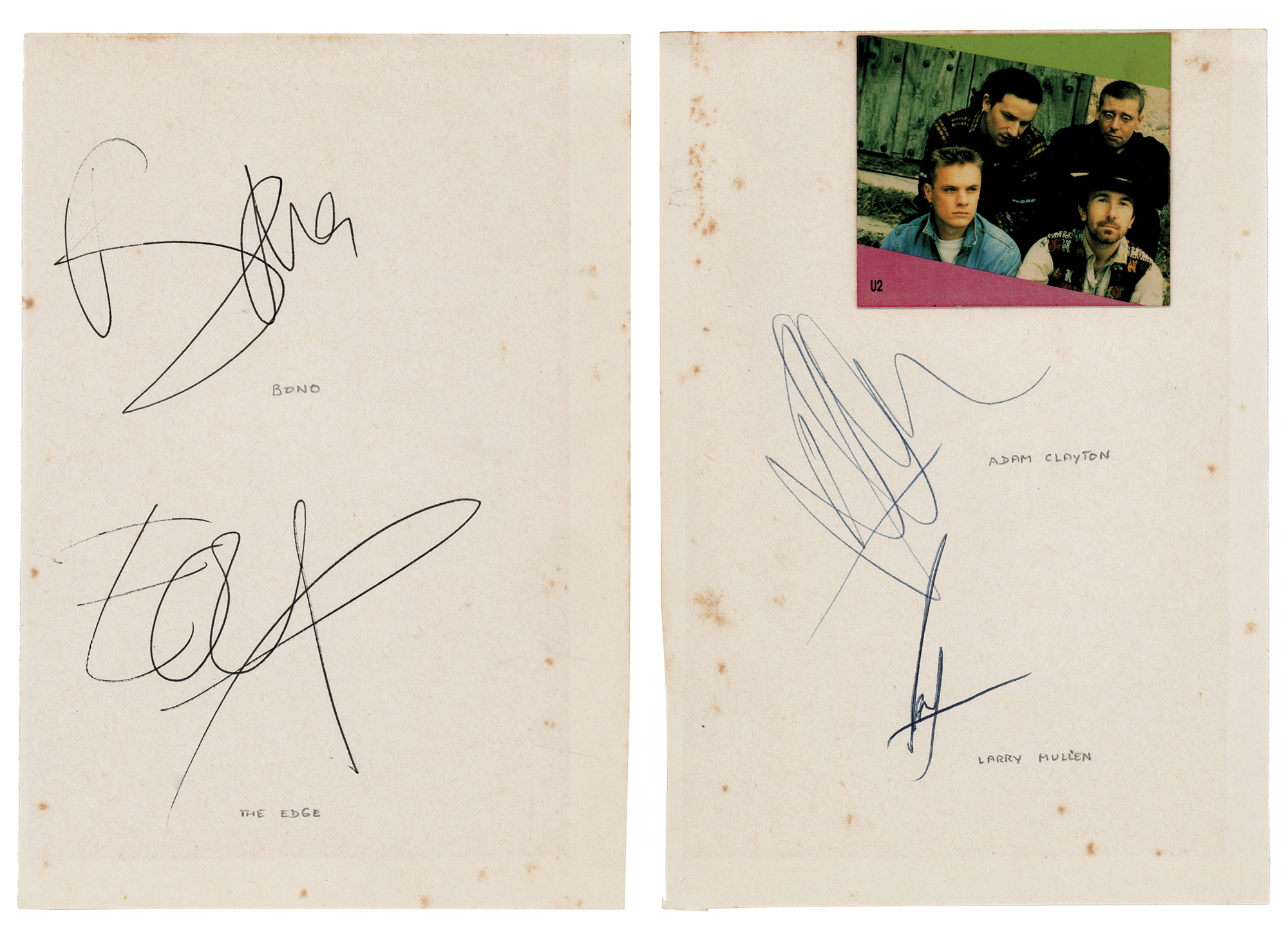 U2 Signatures | RR Auction