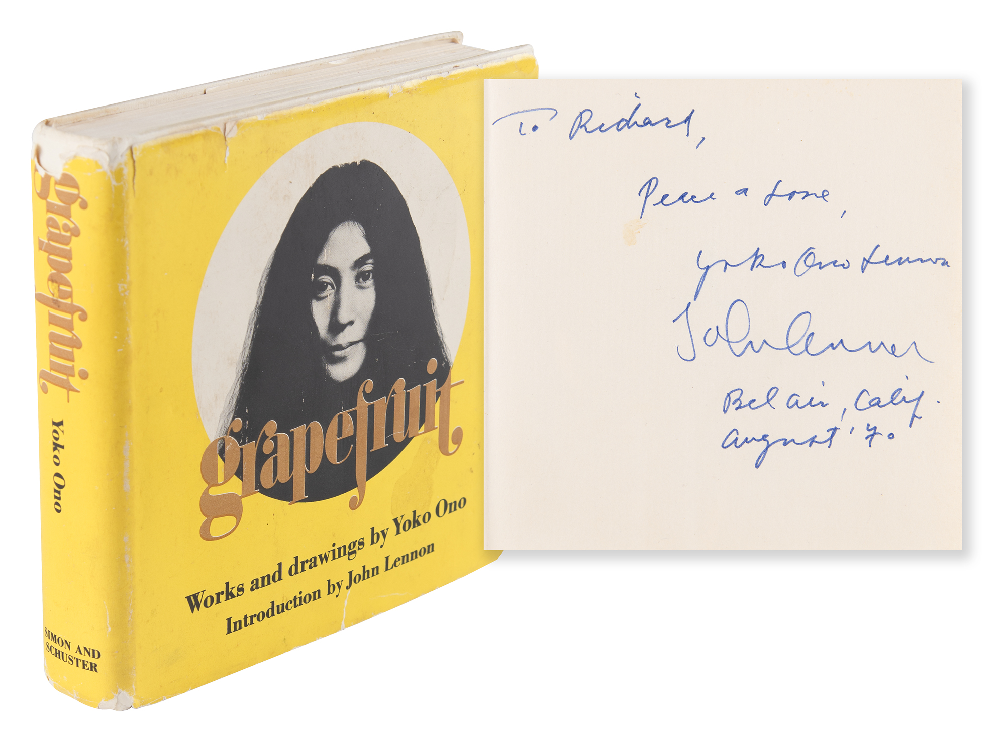 Yoko Ono grapefruit オノヨーコ　ジョンレノン Grapefruit | Yoko Ono, John Lennon, Introduction | First