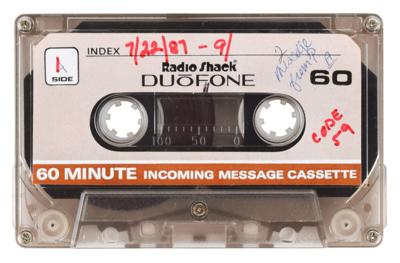 Lot #5286 Prince: Answering Machine Cassette Tape - Image 1
