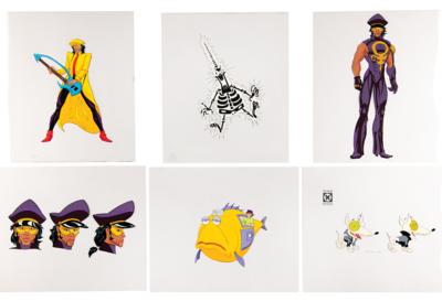 Lot #5284 Prince MPLS Animated Music Video (6) Original Production Cels - Image 1