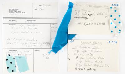 Lot #5252 Prince Collection of (250+) Dyed Fabric Samples for the Lovesexy Tour (1988-1989) - Image 4