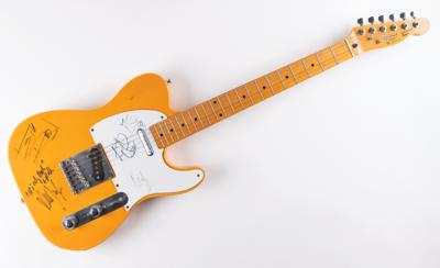 Lot #5082 Rolling Stones Signed Squier Telecaster Guitar - Image 6