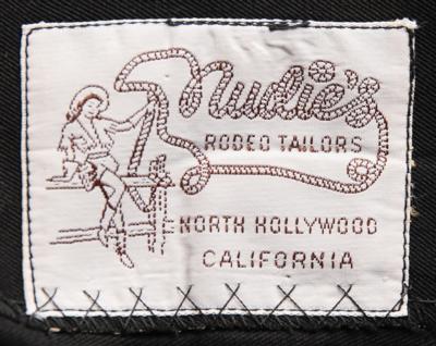 Lot #5134 Johnny Cash's Custom-Made Blue Star Outfit by Nudie's Rodeo Tailors - Image 9