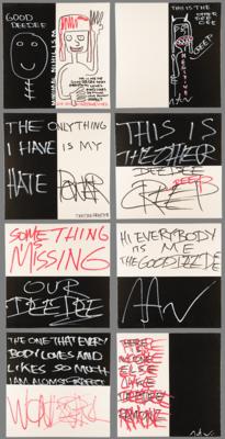 Lot #5201 Dee Dee Ramone Suite of (8) Original