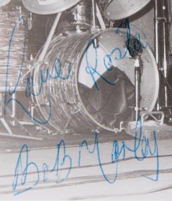 Lot #5165 Bob Marley Signed Photograph - Image 3