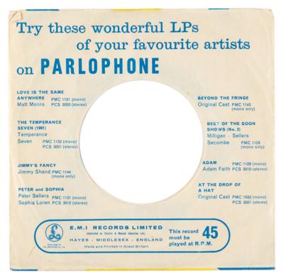 Lot #5003 Beatles Signed 'Love Me Do / P.S. I Love You' 45 RPM Single Record - Parlophone UK First Pressing - Image 4