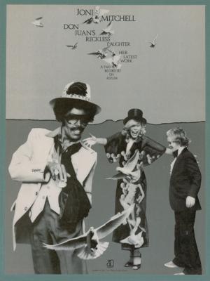 Lot #5141 Joni Mitchell's Personally-Worn Dress from the 'Don Juan's Reckless Daughter' Album Artwork - Image 7