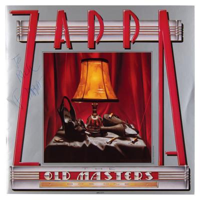 Lot #5199 Frank Zappa Signed Lyric Booklet - Obtained at the 1985 Parents Music Resource Center Senate Hearing - Image 1