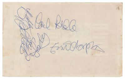 Lot #5178 Derek and the Dominos Signed Handbill