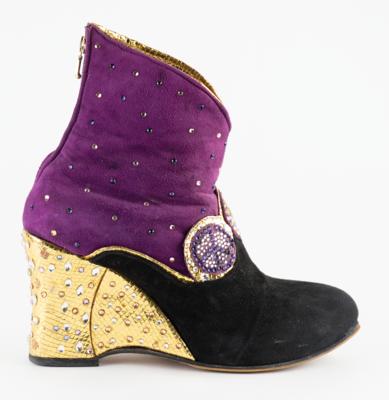 Lot #5258 Prince-Played Guitar Pick Custom-Made Boots - Image 5