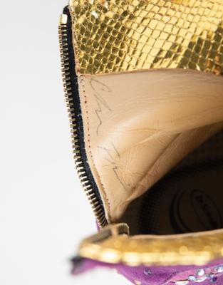 Lot #5258 Prince-Played Guitar Pick Custom-Made Boots - Image 7
