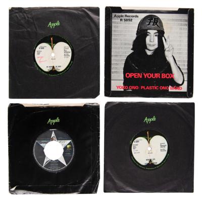 Lot #5027 Beatles: Ringo Starr-Owned Beatles Solo 45 RPM Singles (4) - Image 2