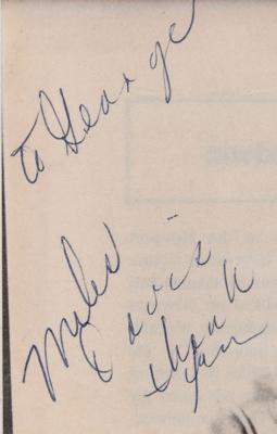 Lot #5120 Miles Davis Signed Photograph - From the Collection of Rolling Stones Drummer Charlie Watts - Image 2