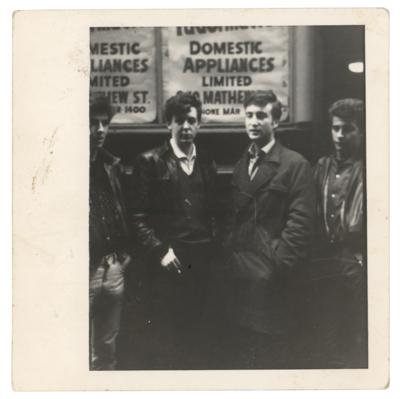 The Beatles Cavern Club 額装写真 サイン入り The Beatles Cavern