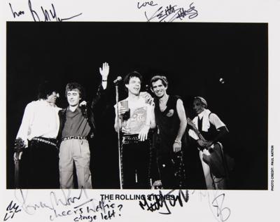 Lot #5083 Rolling Stones Signed 'Steel Wheels