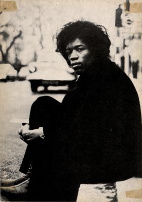 Lot #5075 Jimi Hendrix 1970 Polydor Records Promotional Card - Image 1
