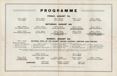 Lot #5093 Rolling Stones and Yardbirds: 4th National Jazz & Blues Festival Original Program - Image 3