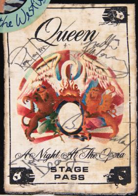 Lot #5109 Queen Signed 1976 ?A Night at the Opera Tour' Expense Book - Image 2
