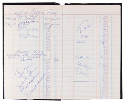 Lot #5109 Queen Signed 1976 ?A Night at the Opera Tour' Expense Book - Image 5