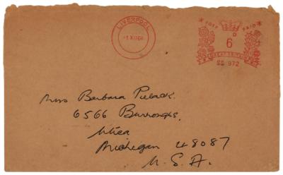 Lot #5059 Mimi Smith Autograph Letter Signed on the Beatles and John Lennon - Image 2