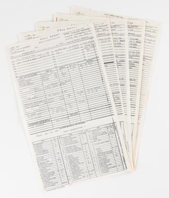 Lot #5253 Prince Purple Rain First Draft Script with Original Shooting Schedule and (25+) Pages of Production-Related Documents - Image 3