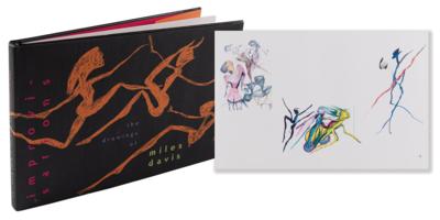 Lot #5119 Miles Davis Signed Original Artwork - 'Dancers' - Image 4