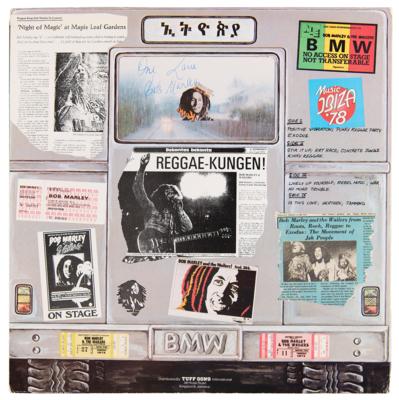 Lot #5164 Bob Marley Signed Album - Babylon By Bus - Image 2