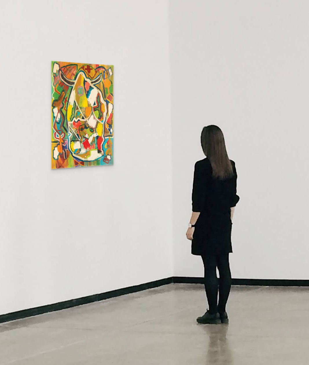 Lot #5062 Bob Dylan Exceedingly Rare Original Abstract Painting (c. 1968) - Image 14