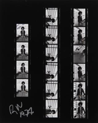 Lot #5266 Prince Original ?Minneapolis 1977? Contact Sheet Proof (Roll 5) - From the Collection of Photographer Robert Whitman - Image 1