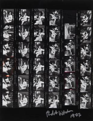 Lot #5270 Prince Original ?Minneapolis 1977? Contact Sheet Proof (Roll 12) - From the Collection of Photographer Robert Whitman - Image 1