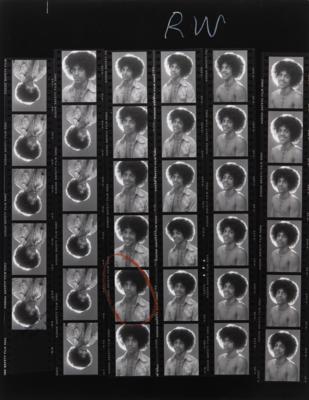 Lot #5273 Prince Original ‘Minneapolis 1977’ Contact Sheet Proof (Roll 1) - From the Collection of Photographer Robert Whitman - Image 1