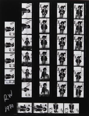 Lot #5276 Prince Original ?Minneapolis 1977? Contact Sheet Proof (Roll 14) - From the Collection of Photographer Robert Whitman - Image 1